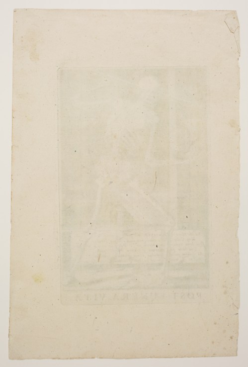 Francisco GOYA y LUCIENTES : Buen Viage [Bon voyage] - 1798/1799 Verso